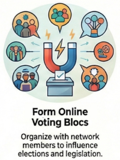 Form Online Voting Blocs
